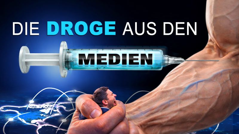 Video Cover - Die Droge aus den Medien – Bürger und Täter aus allen Netzwerken sind abhängig