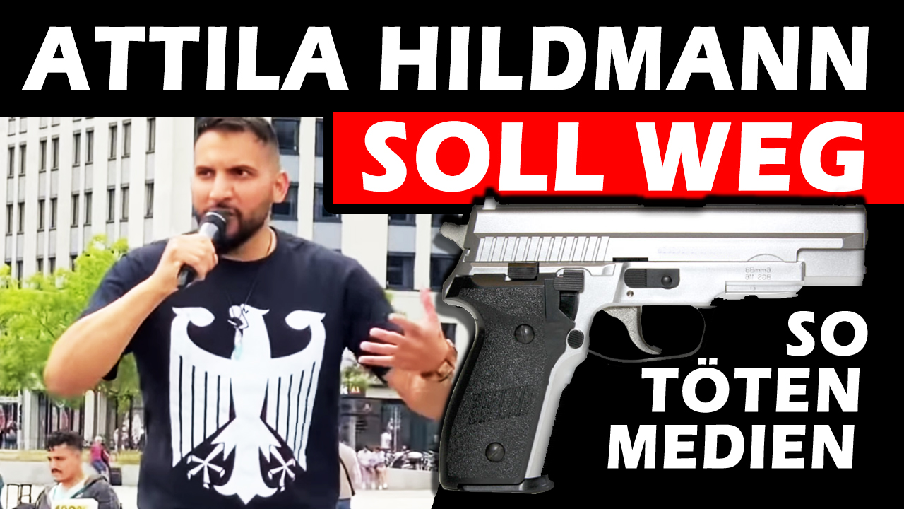 Video Cover - Attila Hildmann soll weg - So töten die Medien System-Störer