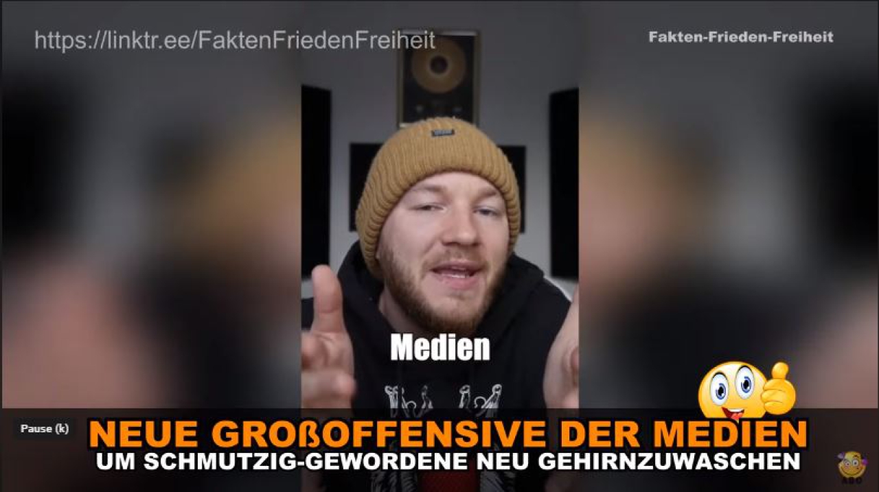 Video Cover - Sind die Medien gleichgeschaltet? Von Fakten-Frieden-Freiheit
