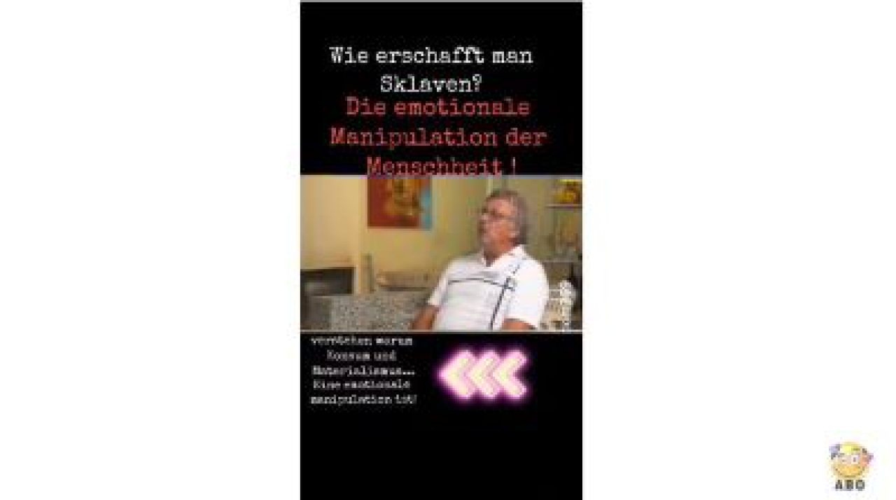 Video Cover - Wie erschafft man Sklaven? - Kurze & einfache Zusammenfassung