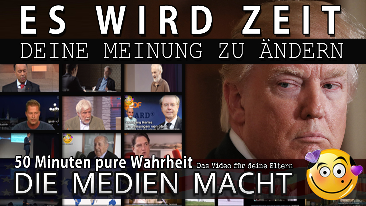 Video Cover - Es wird Zeit deine Meinung zu ändern - Medien, Macht, Imperium