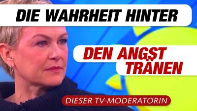 Die Wahrheit hinter den Angst-Tränen dieser Moderatorin